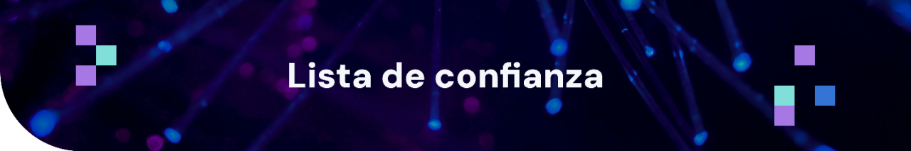 Lista de confianza